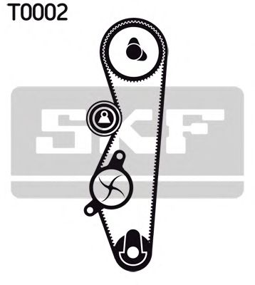 SKF vkma08201 -  Комплект ремня ГРМ