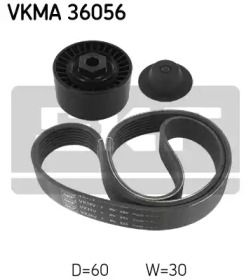 SKF vkma36056 -  Поликлиновой ременный комплект