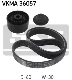 SKF vkma36057 -  Поликлиновой ременный комплект