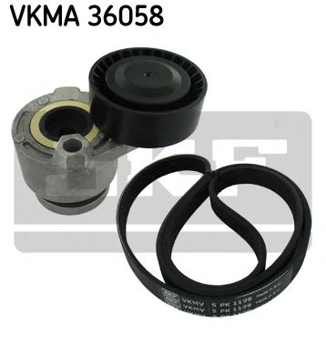 SKF vkma36058 -  Поликлиновой ременный комплект