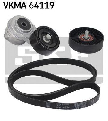 SKF vkma64119 -  Р/К П/КЛИН.РЕМНЯ SOLARIS/CERATO/RIO (+AC/ГУР)
