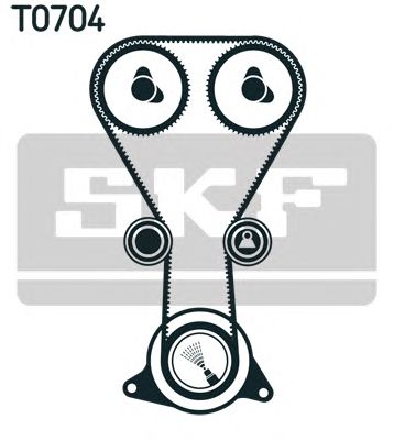 SKF vkma94626 -  Комплект ремня ГРМ