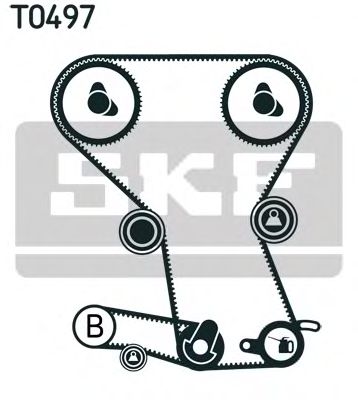SKF vkma95023 -  Комплект ремня ГРМ