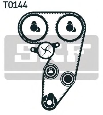SKF vkmc02181 -  Водяной насос + комплект зубчатого ремня