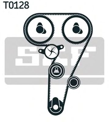 SKF vkmc02183 -  Водяной насос + комплект зубчатого ремня