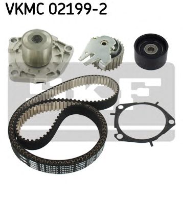SKF vkmc021992 -  Водяной насос + комплект зубчатого ремня