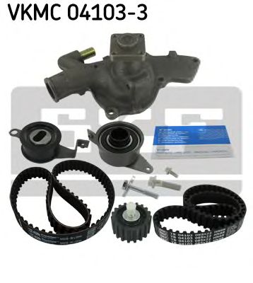 SKF vkmc041033 -  Водяной насос + комплект зубчатого ремня