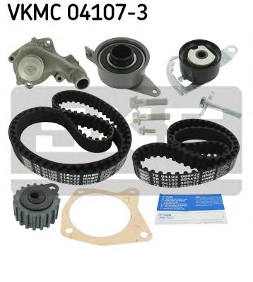 SKF vkmc041073 -  Водяной насос + комплект зубчатого ремня