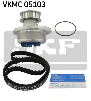 SKF vkmc05103 -  Водяной насос + комплект зубчатого ремня