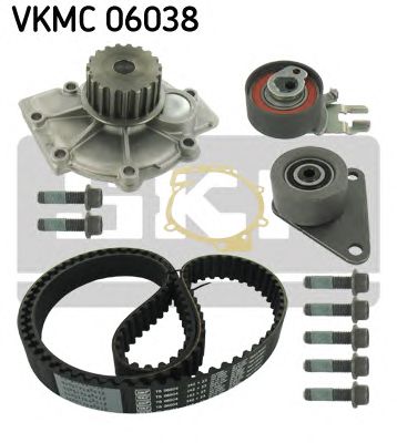 SKF vkmc06038 -  Водяной насос + комплект зубчатого ремня