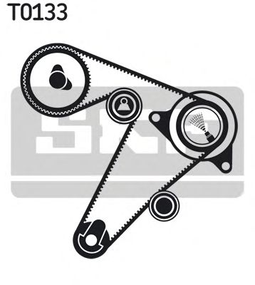 SKF vkmc06501 -  Водяной насос + комплект зубчатого ремня