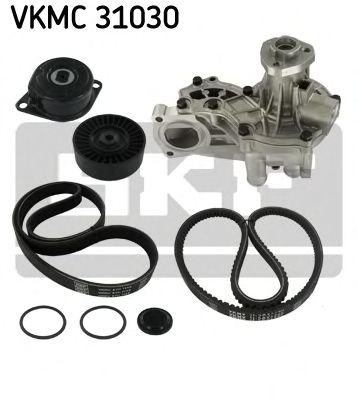 SKF vkmc31030 -  Водяной насос + комплект ручейковых ремней