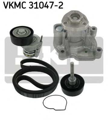 SKF vkmc310472 -  Водяной насос + комплект ручейковых ремней
