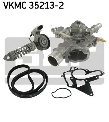 SKF vkmc352132 -  Водяной насос + комплект ручейковых ремней