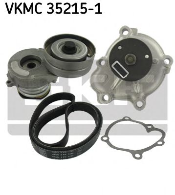 SKF vkmc352151 -  Водяной насос + комплект ручейковых ремней