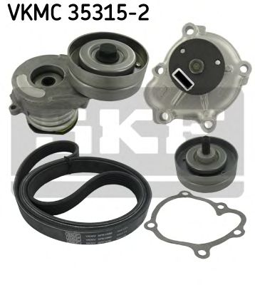 SKF vkmc353152 -  Водяной насос + комплект ручейковых ремней