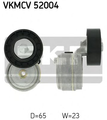 SKF vkmcv52004 -  Натяжной ролик, поликлиновой  ремень