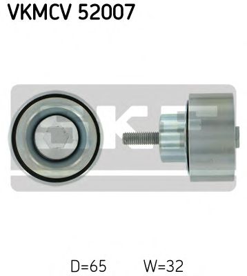 SKF vkmcv52007 -  Паразитный / ведущий ролик, поликлиновой ремень