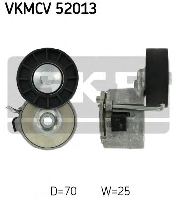 SKF vkmcv52013 -  Натяжной ролик, поликлиновой  ремень