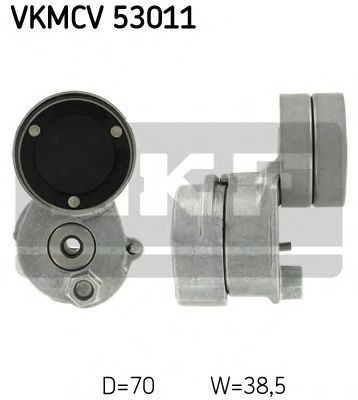 SKF vkmcv53011 -  Натяжной ролик, поликлиновой  ремень