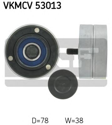 SKF vkmcv53013 -  Паразитный / ведущий ролик, поликлиновой ремень