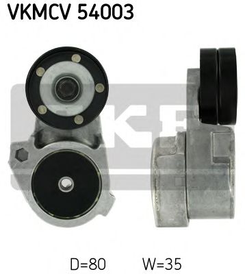 SKF vkmcv54003 -  Натяжной ролик, поликлиновой  ремень