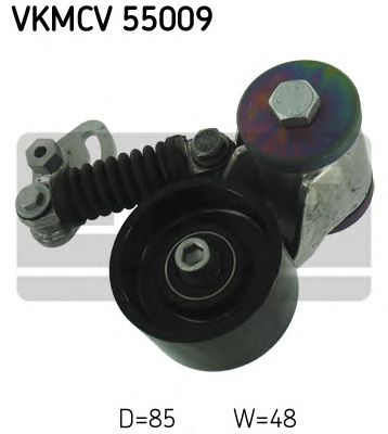 SKF vkmcv55009 -  Натяжной ролик, поликлиновойремень