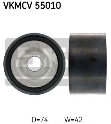 SKF vkmcv55010 -  Паразитный / ведущий ролик, поликлиновой ремень