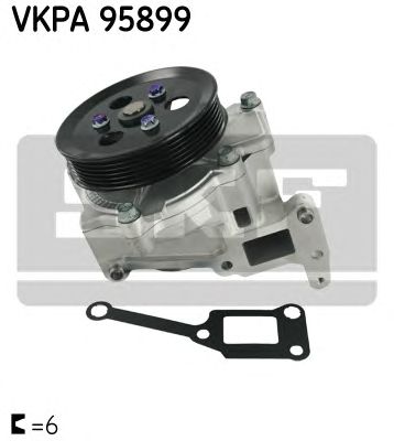 SKF vkpa95899 -  Водяной насос