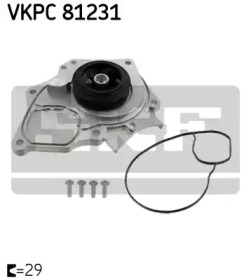 SKF vkpc81231 - Насос водяной