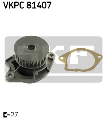 SKF vkpc81407 -  Водяной насос