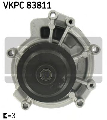 SKF vkpc83811 -  Водяной насос
