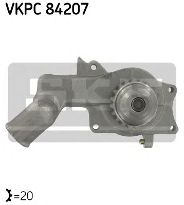SKF vkpc84207 -  Водяной насос