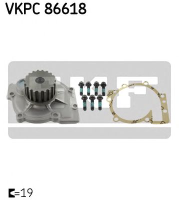 SKF vkpc86618 -  Водяной насос