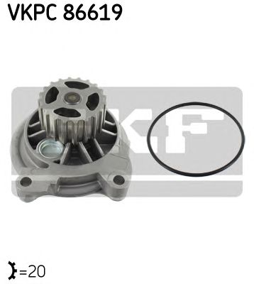 SKF vkpc86619 -  Водяной насос