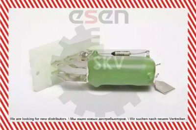 SKV 95skv022 -  Сопротивление, вентилятор салона