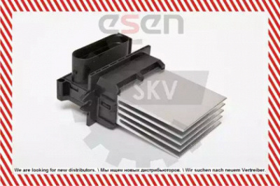 SKV 95skv034 -  Сопротивление, вентилятор салона
