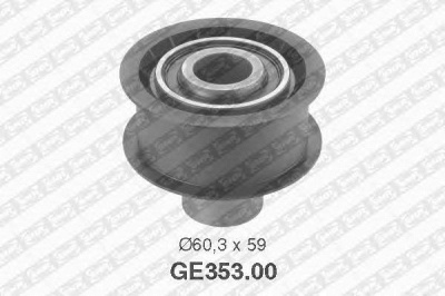 SNR ge35300 -  Паразитный / Ведущий ролик, зубчатый ремень