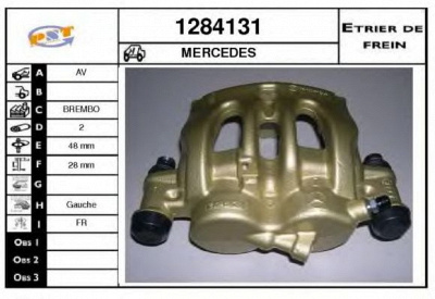 SNRA 1284131 - Тормозной суппорт