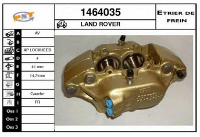 SNRA 1464035 -  Тормозной суппорт
