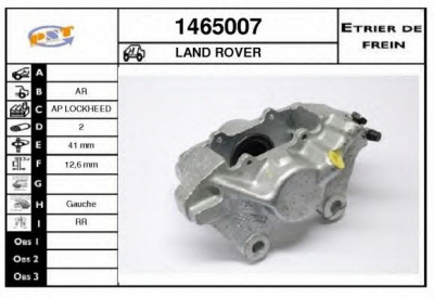 SNRA 1465007 - Тормозной суппорт