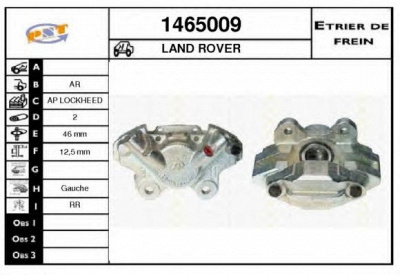 SNRA 1465009 -  Тормозной суппорт