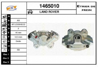 SNRA 1465010 -  Тормозной суппорт