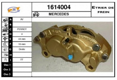 SNRA 1614004 -  Тормозной суппорт