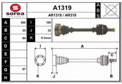 SNRA a1319 -