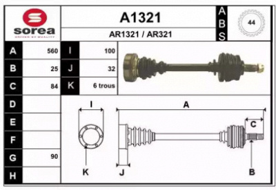 SNRA a1321 -