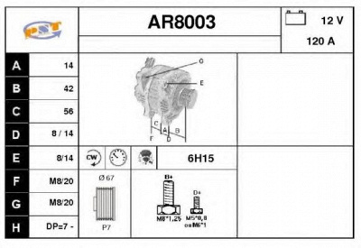 SNRA ar8003 - Генератор