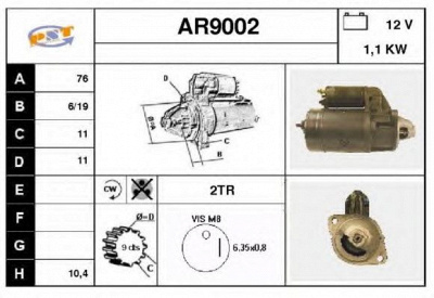 SNRA ar9002 - Стартер