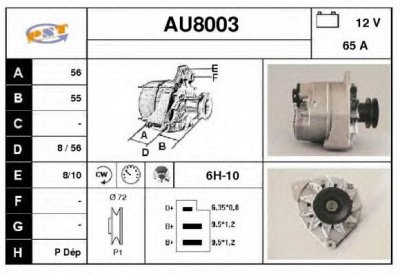 SNRA au8003 -  Генератор