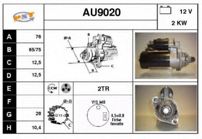SNRA au9020 -  Стартер